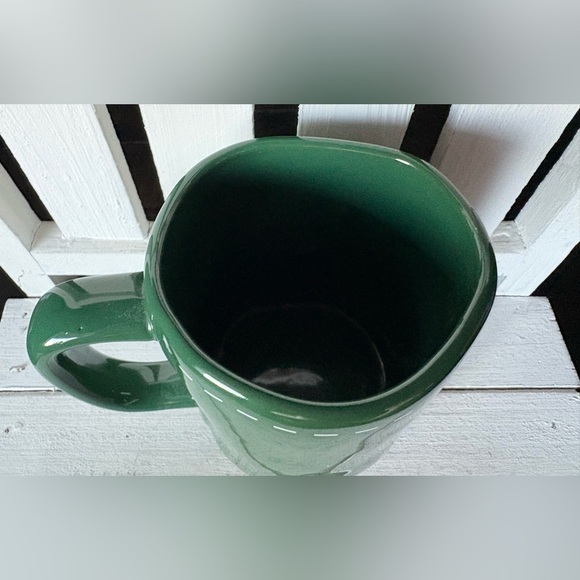 Rae Dunn Green Ceramic Mug with Fun Holiday Message - Picture 4 of 4